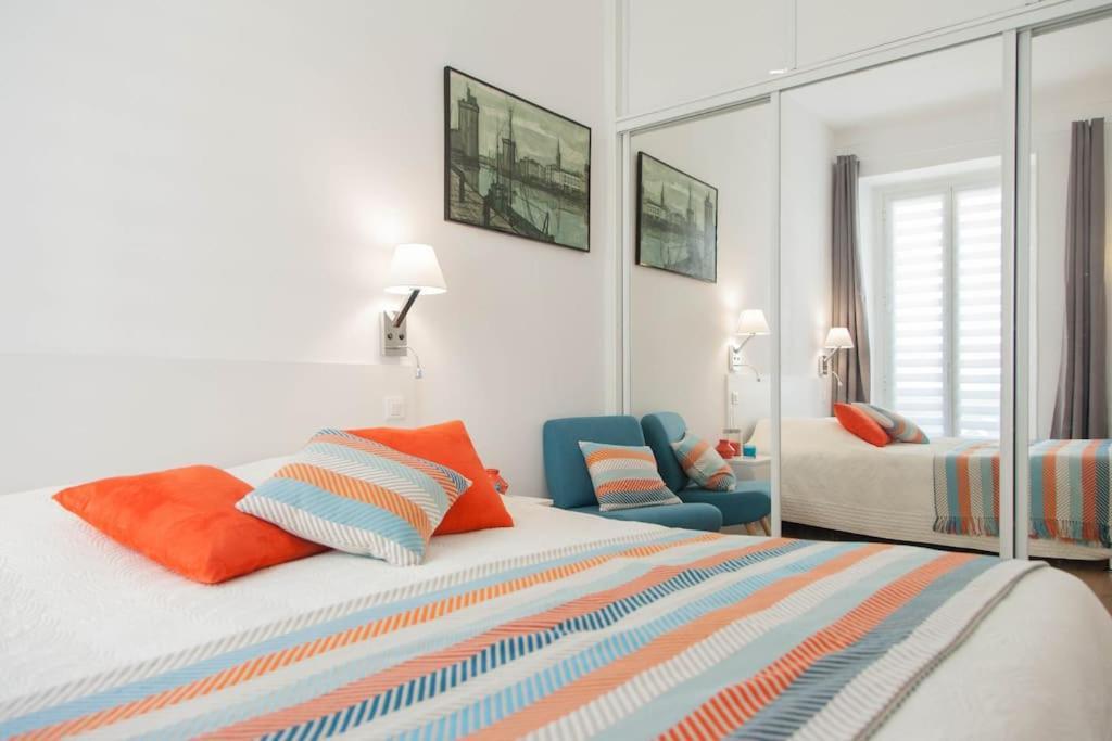 #28 1 Bdr Flat Ac Balcony Hper Central 10Mins To Beach & Old Town 니스 외부 사진