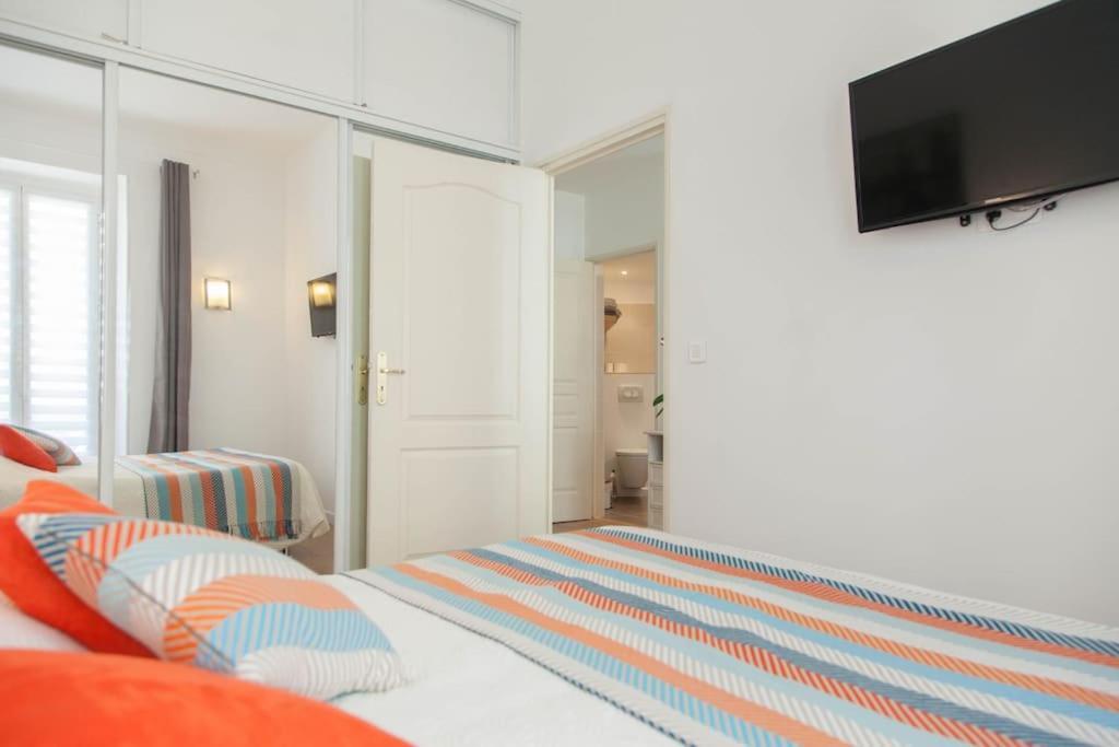 #28 1 Bdr Flat Ac Balcony Hper Central 10Mins To Beach & Old Town 니스 외부 사진